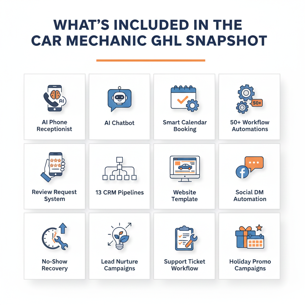 car mechanic ghl snapshot