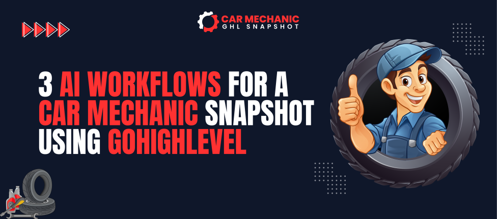 Car Mechanic Snapshot